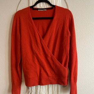 Everlane Wrap Sweater